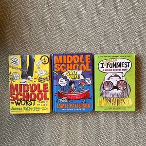 3 James Patterson Books